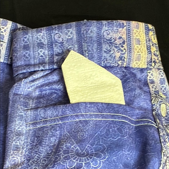 Blue / Purple Athletic Skorts with Floral Detail Pattern; Golf, Pickleball; NWOT - Picture 6 of 10